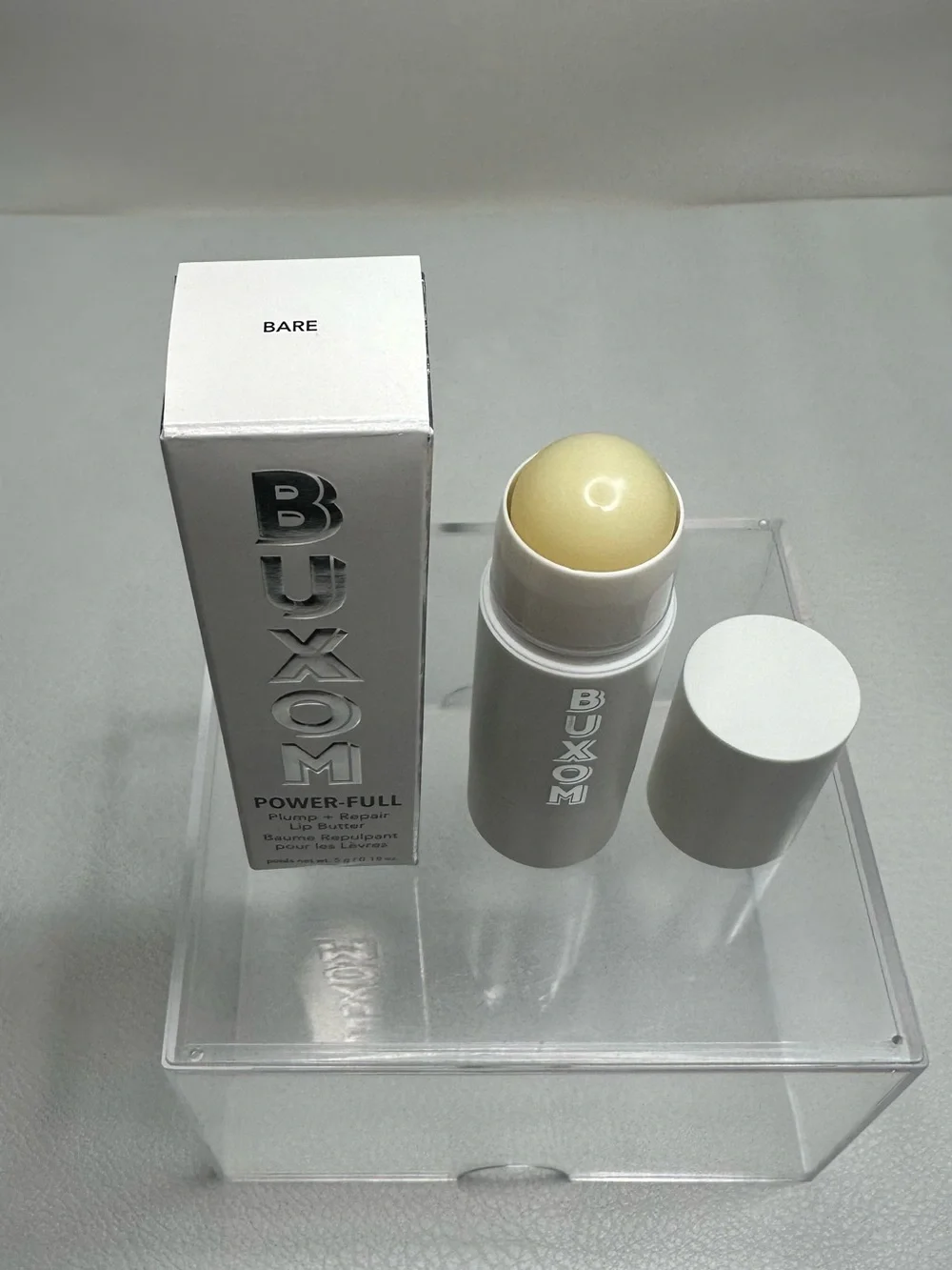 Buxom Power-Full Plump + Repair Lip Butter — Cream